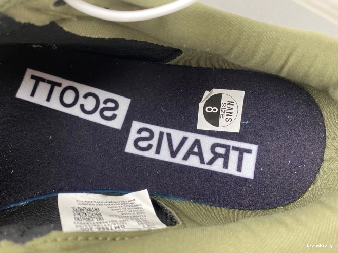 Kicktheory JORDAN TRAVIS DM7866-200 X OLIVE SCOTT AIR 1 OG MEDIUM LOW 0629